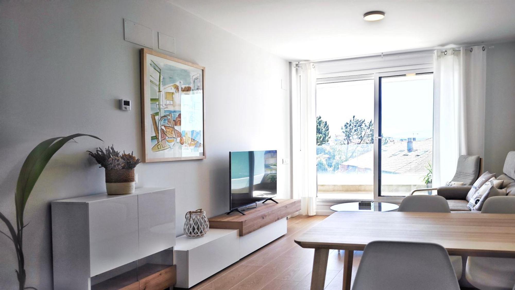 Desconectaengalicia Apartamento Zoo Con Piscina Y Vistas Al Mar A 150 Metros De Silgar Sanxenxo Dış mekan fotoğraf