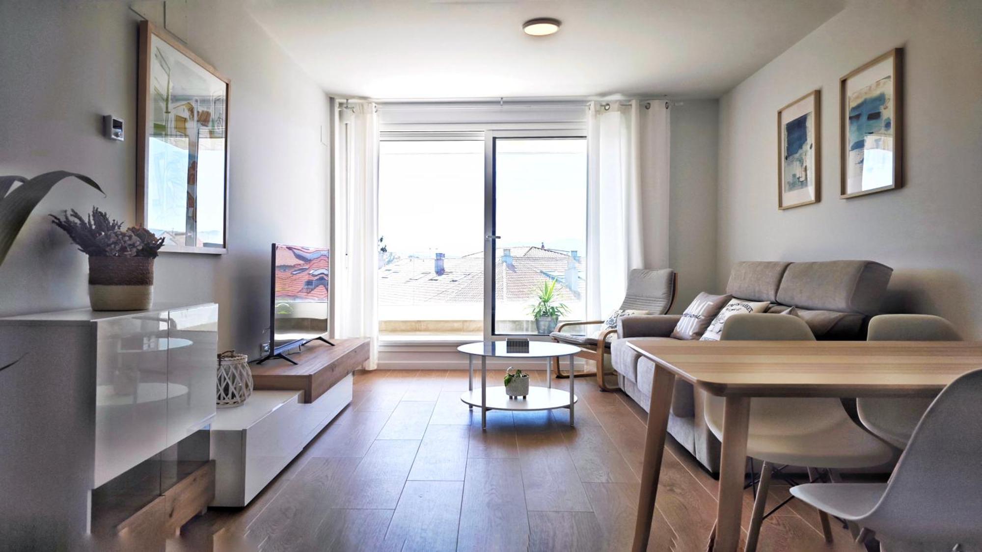 Desconectaengalicia Apartamento Zoo Con Piscina Y Vistas Al Mar A 150 Metros De Silgar Sanxenxo Dış mekan fotoğraf