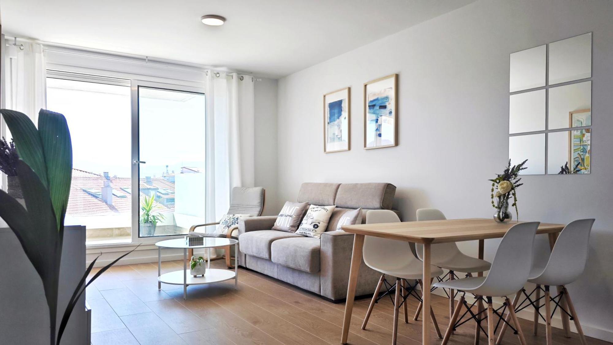 Desconectaengalicia Apartamento Zoo Con Piscina Y Vistas Al Mar A 150 Metros De Silgar Sanxenxo Dış mekan fotoğraf