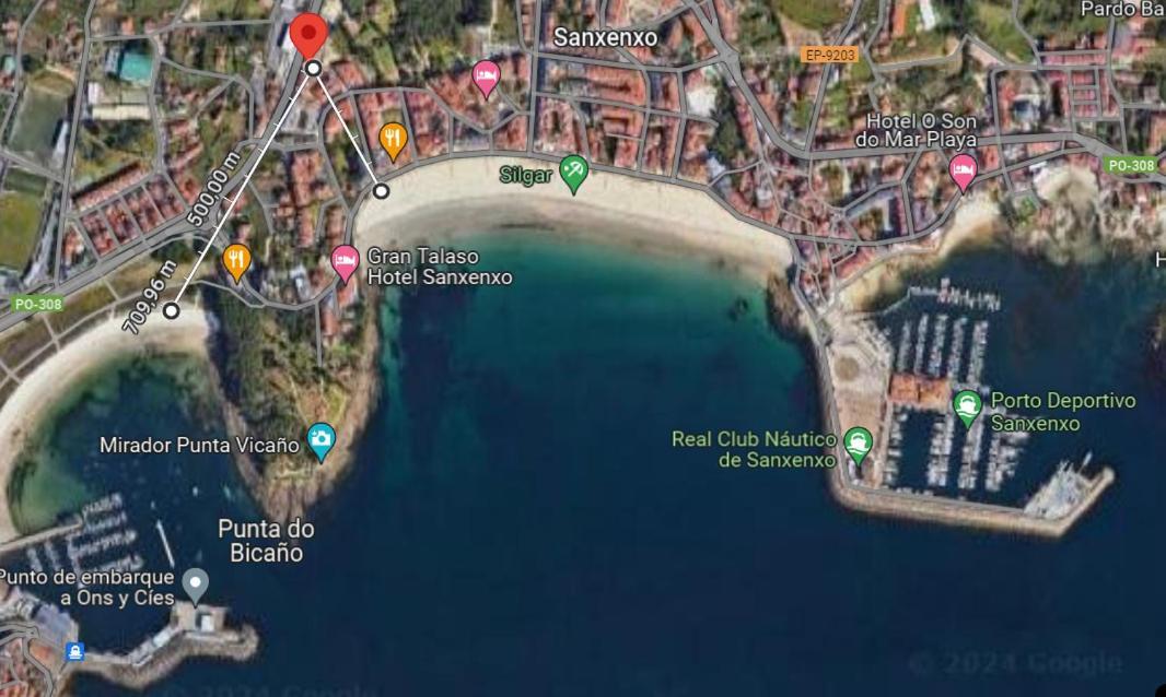 Desconectaengalicia Apartamento Zoo Con Piscina Y Vistas Al Mar A 150 Metros De Silgar Sanxenxo Dış mekan fotoğraf